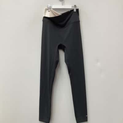 NEW - P.E Nation Wander Legging Asphalt/Whisper White - Size L