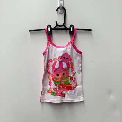  Kids Lalaloopsy Size 5 Top Multicoloured / White 