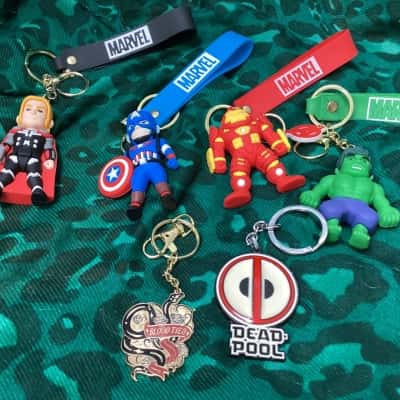 Superhero Key Rings (5)