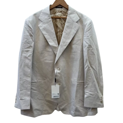 BNWT Suit Supply Mens Size 52 Beige Suit Jacket 