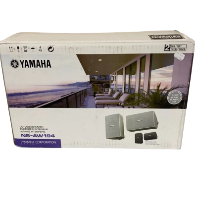 New in box Yamaha outdoor speakers