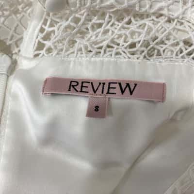 Review Womens  Size 8 Casual Dress Floral / Multicoloured / White 