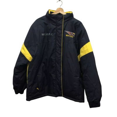 AFL West Coast Eagles Club Mens  Size L Jacket Navy Blue 