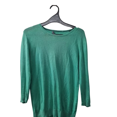 Marcs Women's Size L 3/4 Sleeve Top Green 