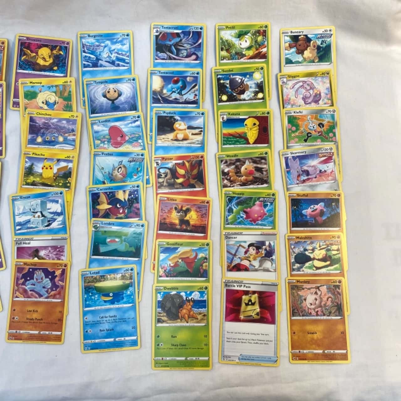 Pok mon Deck Of 66 Cards Genuine In English Evolving Skies s 