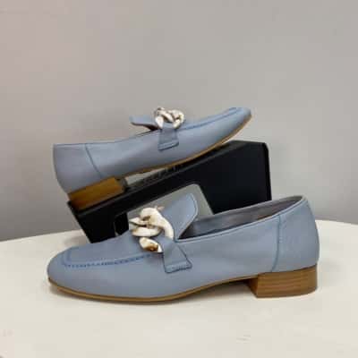 Bueno Womens  Size 38 / 7 - 7.5 Loafers Blue 