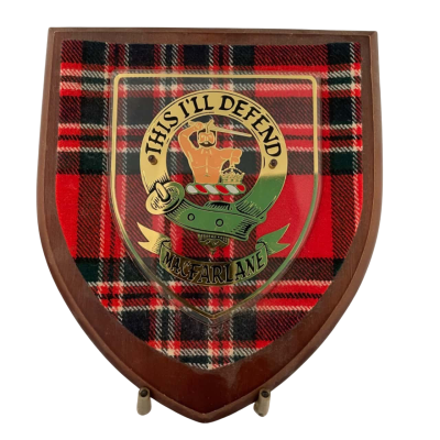 Macfarlane Clan Crest, Made in Scotland