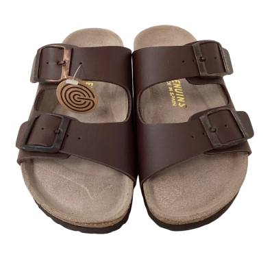 Genuine Kids  Size 30 Sandals Dark Brown 