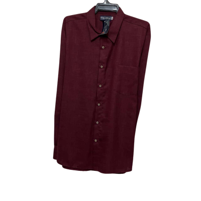  Cipollini Mens  Size XXXL Long Sleeve Shirt Maroon 