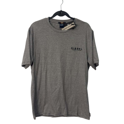 BNWT Diesel organic cotton Size L Grey T shirt 