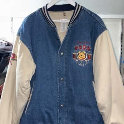 Unisex VTG Disney Store Winnie the Pooh Bomber Jacket - SEE DESCRIPTION