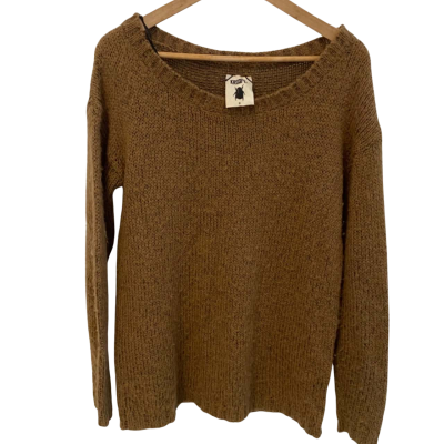  Womens  Size 8 Knit Jumper Mustard 