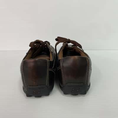 Skechers Relaxed Step Leather Sneakers Men’s Shoes - Size 7