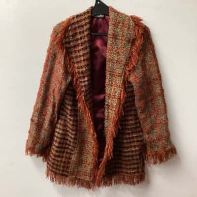 Orientique Womens Open Jacket Multicoloured Ha
