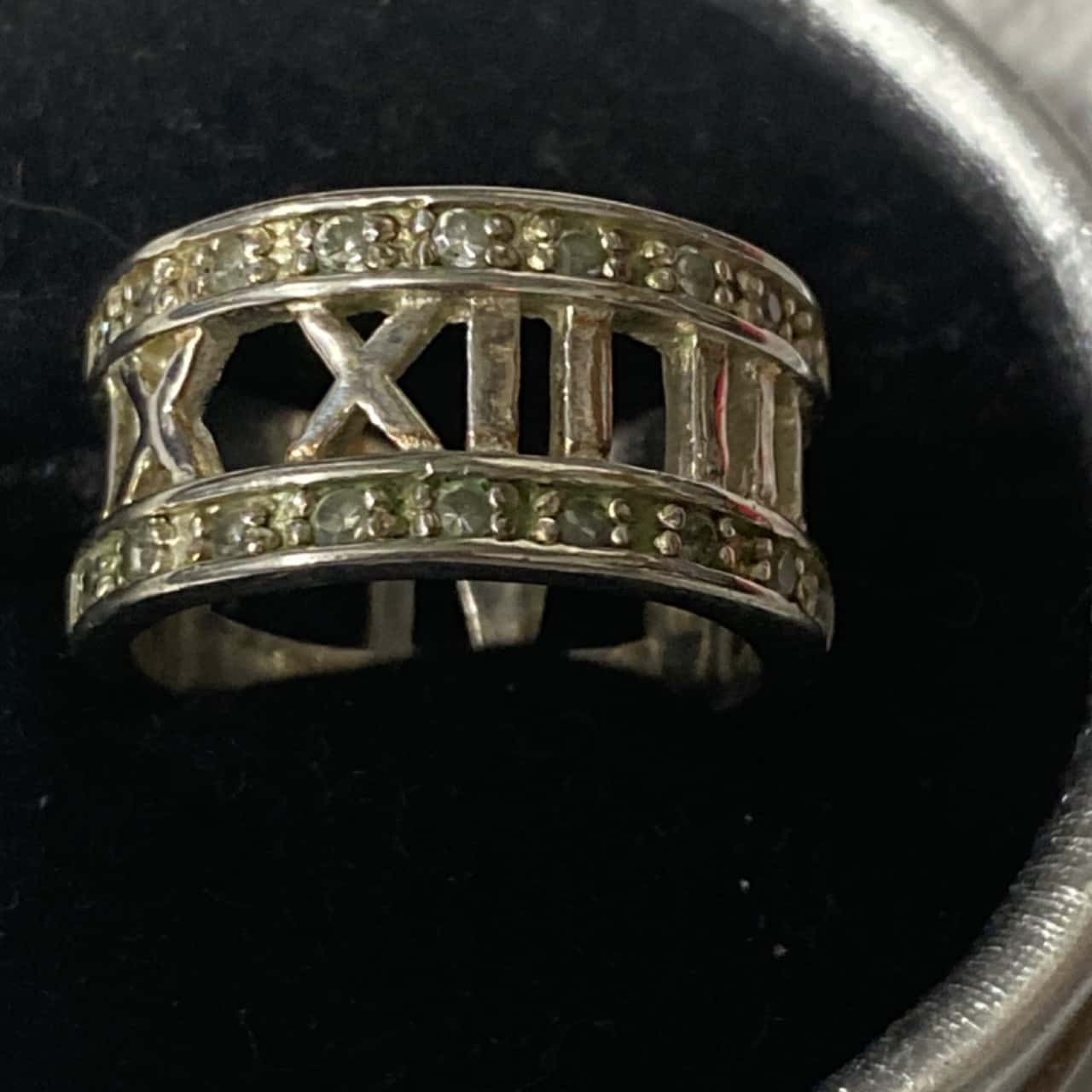 Sterling silver Greek alphabet ring (s)