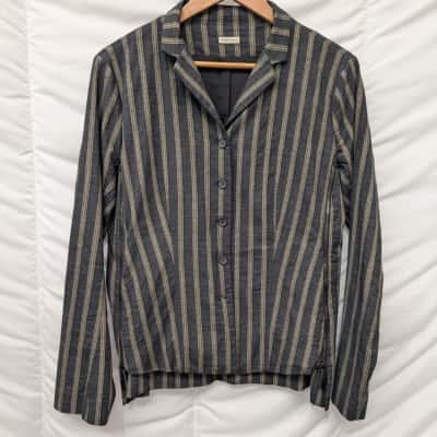 Annette Gortz Womens Striped Blazer - Size 38