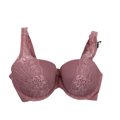 Brand New - Pleasure State - Womens Loretta Contour Balconnet Bra with Underwire - Size 10DD - Dusty Rose (RRP: $69.95)