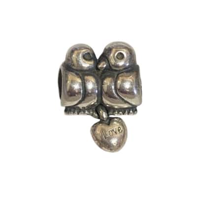 Pandora love birds charm