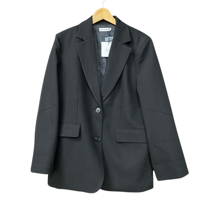 BNWT Atmos&Here Womens Size 14 Lina Oversized Black Blazer  