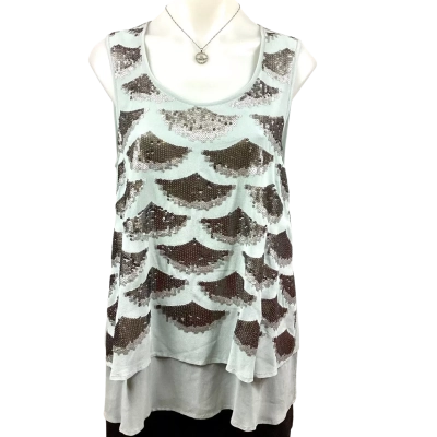 Verge Womens Sleeveless Top - Ice Size S