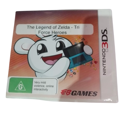 The legend of Zelda Tri Force Heroes (2015) Game Cartridge DS