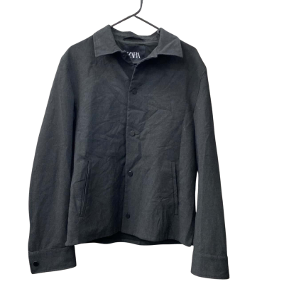 Zara Womens Jacket Size M Dark Grey 