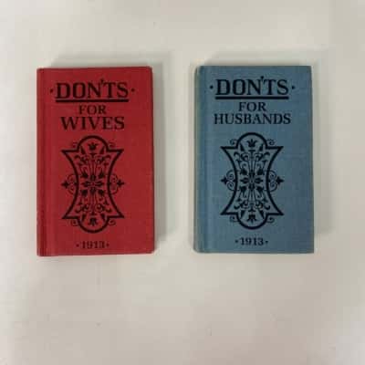 Don’ts for Wives & Husbands Mini Guidebooks set of 2
