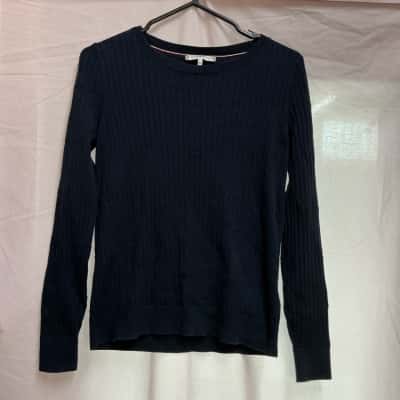 Tommy Hilfiger Mens  Size XS Long Sleeve Shirt Navy Blue 