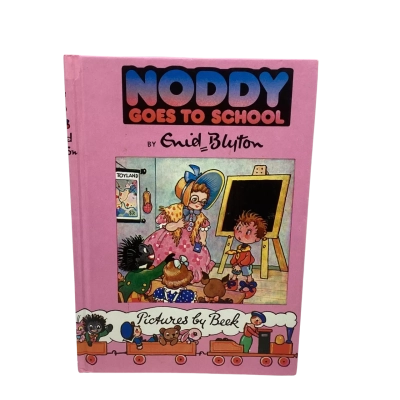 Noddy Goes to School Book Hardcover 