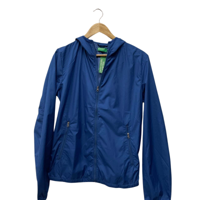 United Colors Of Benetton Womens  Size 10 Performance Jacket Blue 
