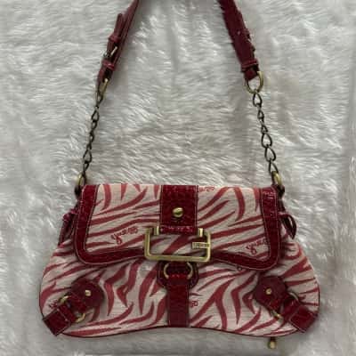 Vintage Guess Baguette Shoulder Bag