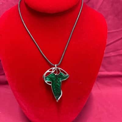 Women's "Lord of the Rings" Elven Leaf Brooch / Necklace 