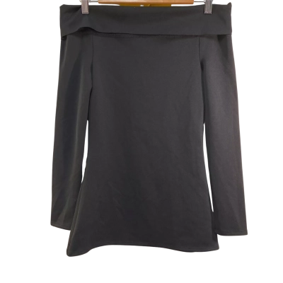 Seed Heritage Womens  Size XS Long Sleeve Top Black  