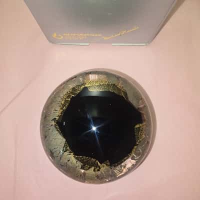 Isle Of Wight Glass Paperweight