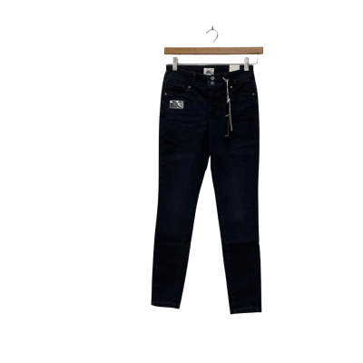 Just Jeans Womens  Size 8 Mid Rise / Skinny Jeans Navy Blue 