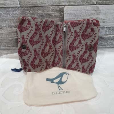 B.Sirius Womens Purse Grey / Maroon 