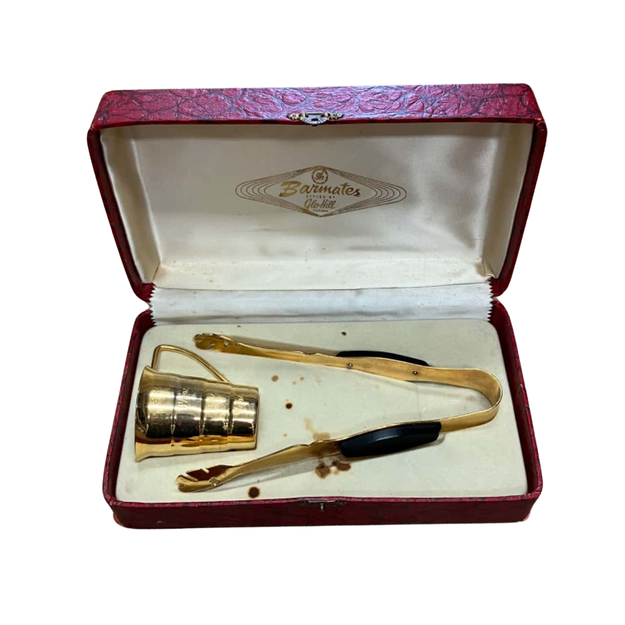 60’s Barmates by GLOHill Canada Gold Bar Set In Box