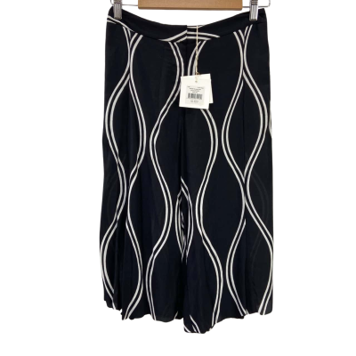 Brand New - Sass & Bide - Womens Never in Million Color Print Pants - Size 6 - Black / White (RRP $370)