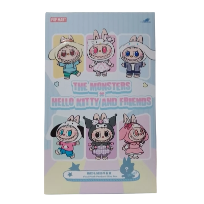 Pop Mart: The Monsters x Hello Kitty and Friends Plush Pendant Blind Box 