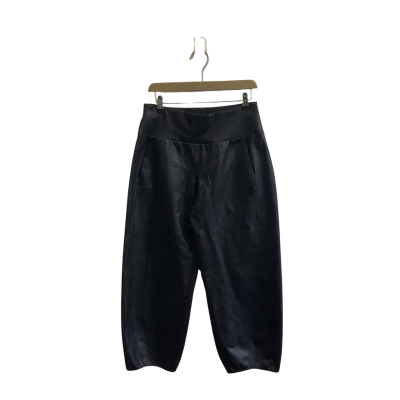 Brand New Valia Womens Size S Cropped Pants Black  