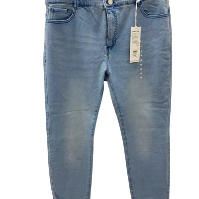 Rockmans Womens  Size 14 Straight Leg Jean light Blue 