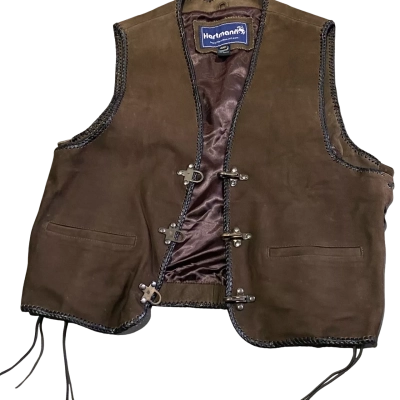 Vintage Hartmann Suede vest 
