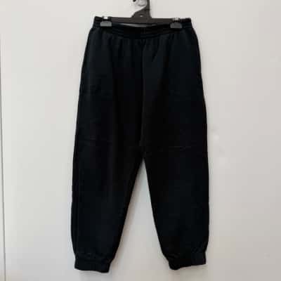 The Wolf Gang 100% Cotton Black Joggers - Size XL 