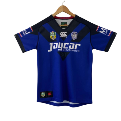 NRL Canterbury Bulldogs 2016 Away Replica Shirt Size 16 Years Kids Youth