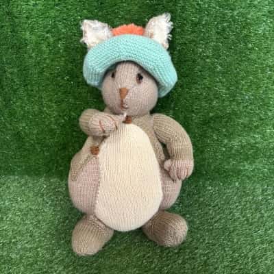 Benjamin Bunny Hand-Knitted Toy 
