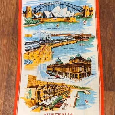 New Vintage "Neil" Brand Tea Towel