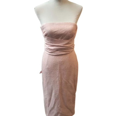 Rebecca Vallance Womens  Size 8 Harlow Cocktail Dress Pink  