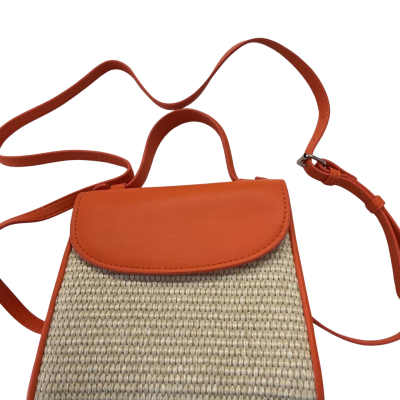 URBAN STATUS  Womens Handbag Cream / Orange 