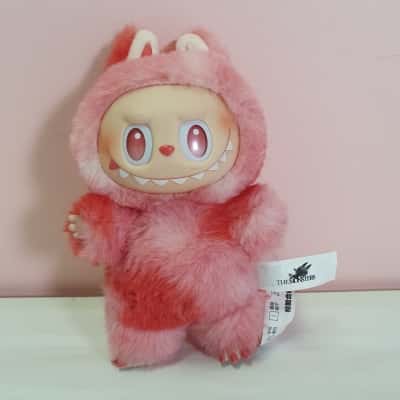 Pop Art The Monsters Pink Keychain