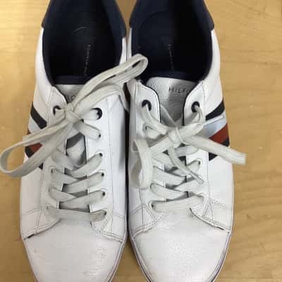 Tommy Hilfiger Mens  Size 44 Trainers White 